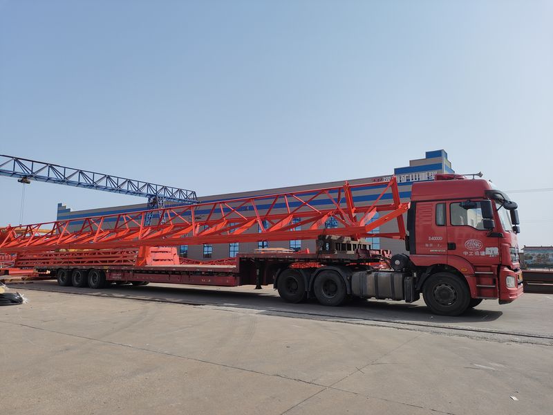 電動葫蘆門式起重機  MH10t—25m 制作完成，發往陜西榆林交付客戶使用