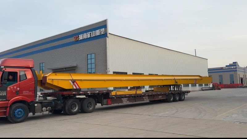 電動葫蘆橋式起重機 LH10t-27.95m 電動單梁起重機 LD5t—23.3m 制作完成，發往浙江省金華市交付客戶使用