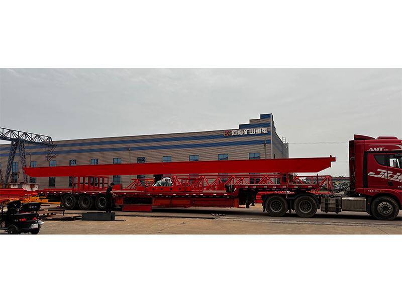 葫蘆雙梁起重機 LH5t-20.6m 制作完成 裝車發出